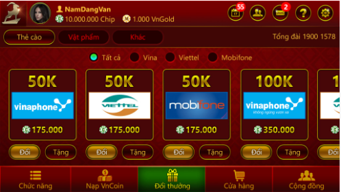 Hình ảnh Screenshot_19 in Tải Club Game – Game đánh bài đổi thưởng thẻ cào Uy Tín