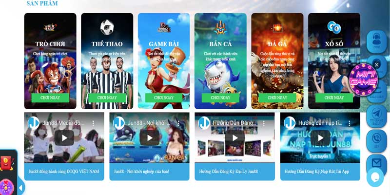 Jun088.com – Nhà cái đẳng cấp số 1 châu Á - Chơi game bài đổi thưởng online lớn nhất Việt Nam